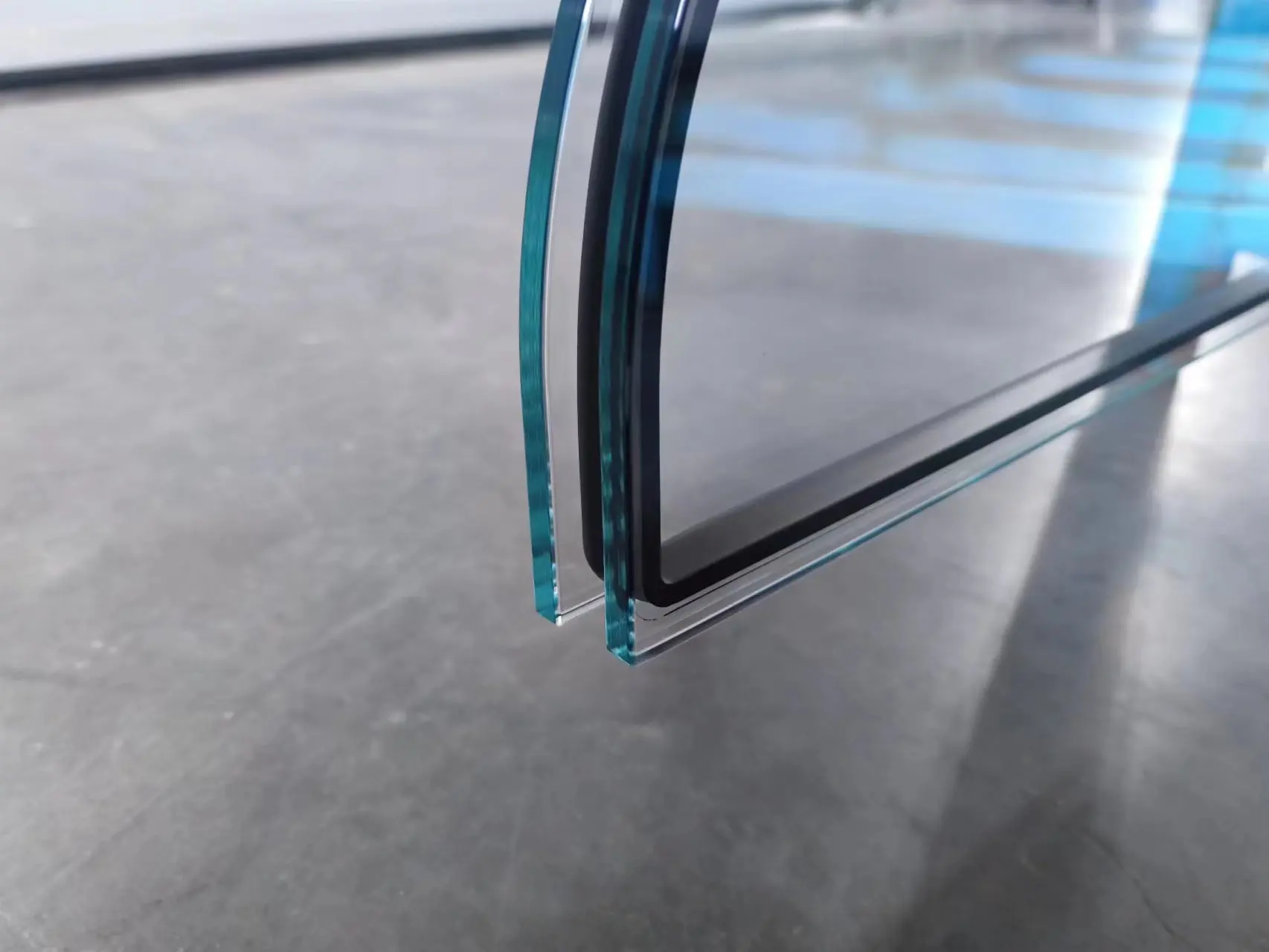 Special Shape Double glazing Low E Glass Low Emissivity Insulating Glass TPS 4SG glass