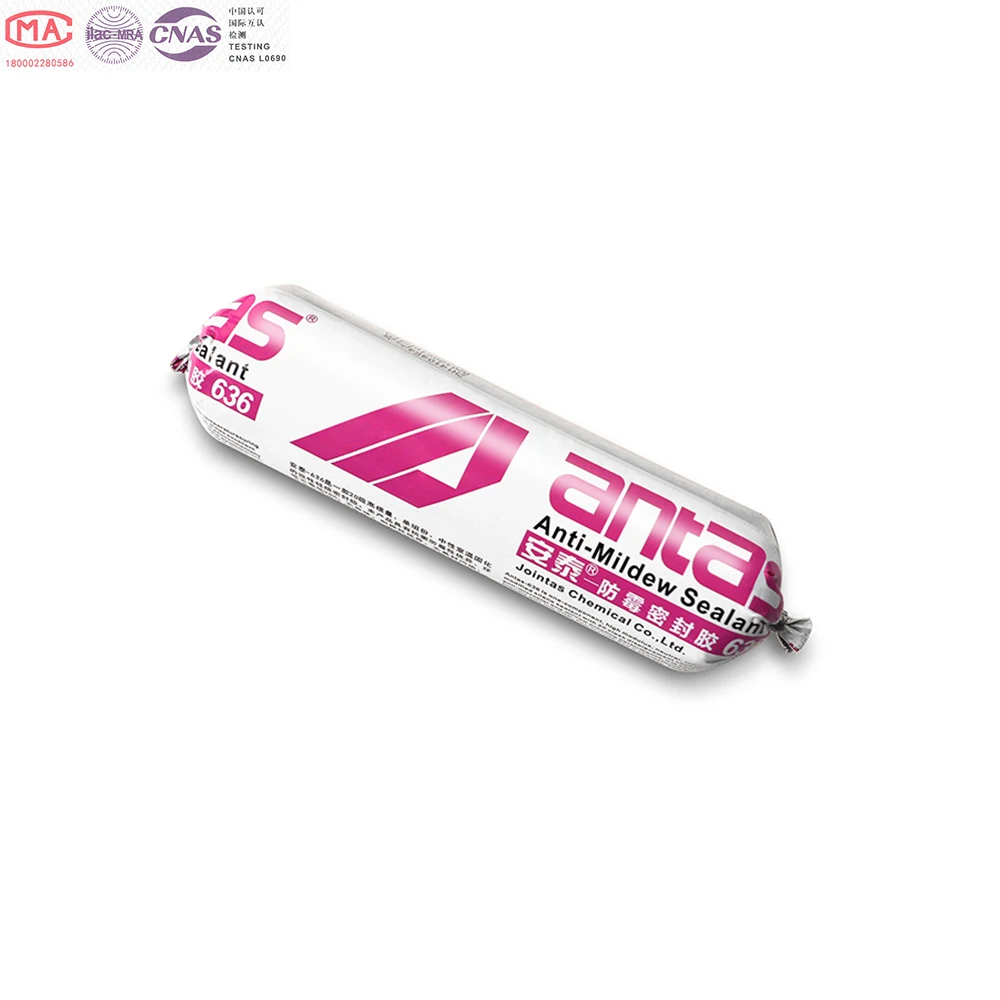 
Mildew Resistant silicone sealant for toilet bathroom using 