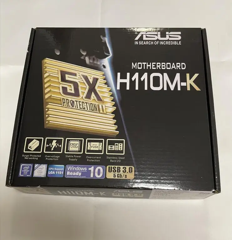 New mainboard for ASUS Original H110M-K 32GB DDR4 Intel LGA1151 mATX Gaming Motherboard