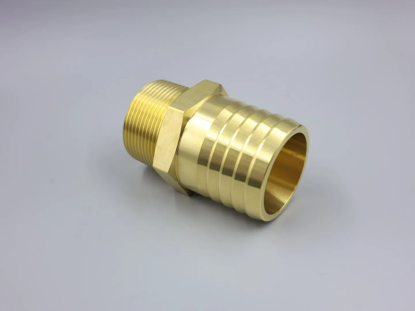 High quality brass PT external thread hose barb coupling