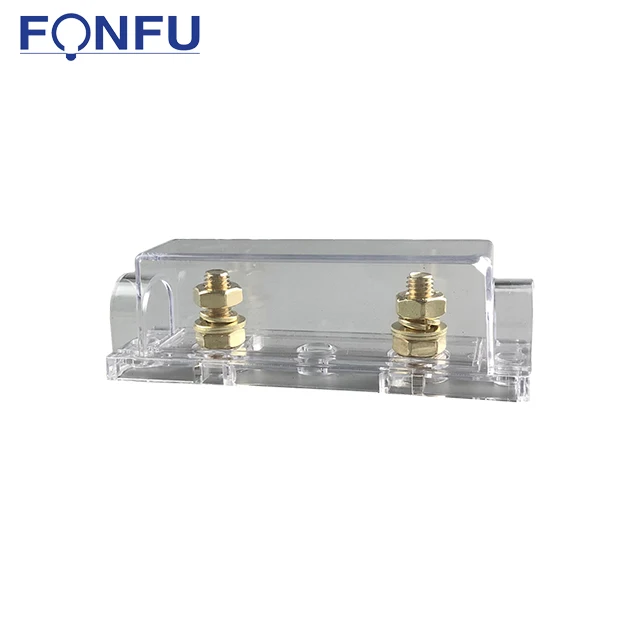 Электрическая защита ANL держатель предохранителя позолоченный блок предохранителей