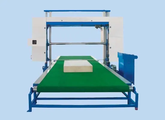 Automatic polyurethane sponge horizontal mattress foam cutting machine horizontal