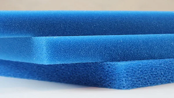 Цветная полиуретановая губка высокой плотности для фильтрации воздуха, Пыленепроницаемая губка для повседневной жизни и промышленности