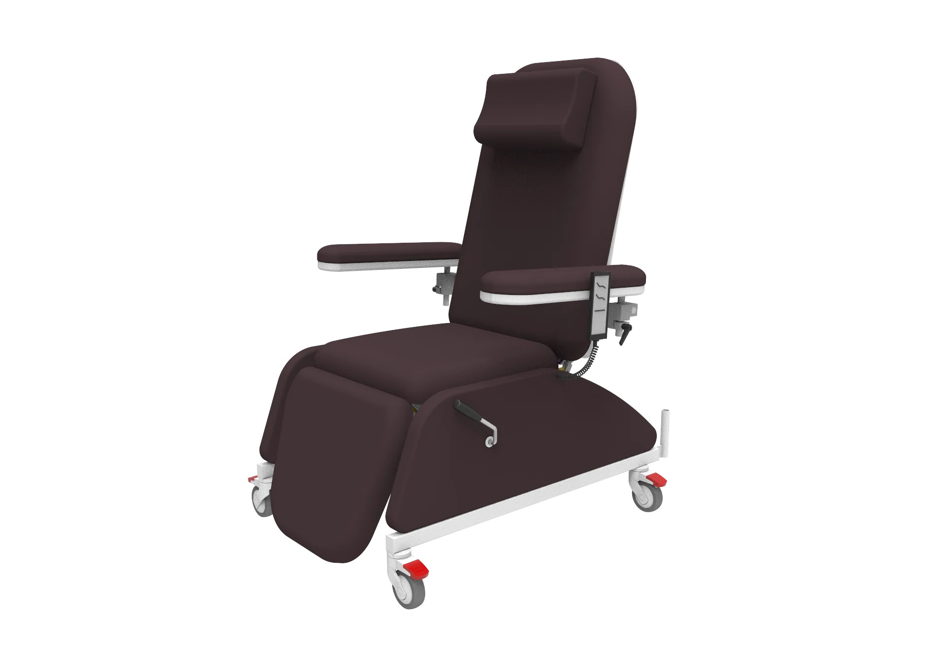 Medical Two motors transfusion chair  electric adjustable chair for dialysis treatment