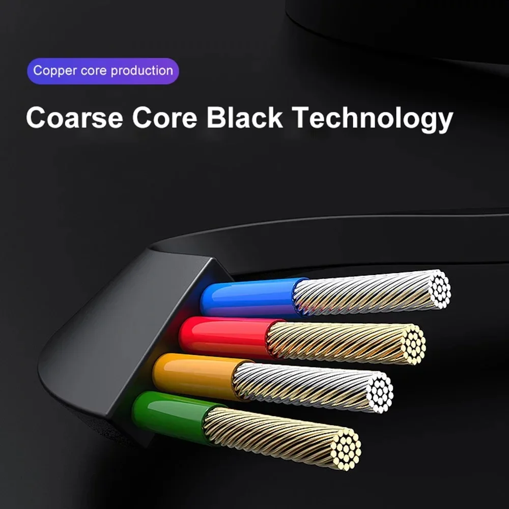 3 in 1 Retractable Data Cable Fast Charging Multi-Head Mobile Phone Charging Cable for USB Devices Manufacturer Wholesale