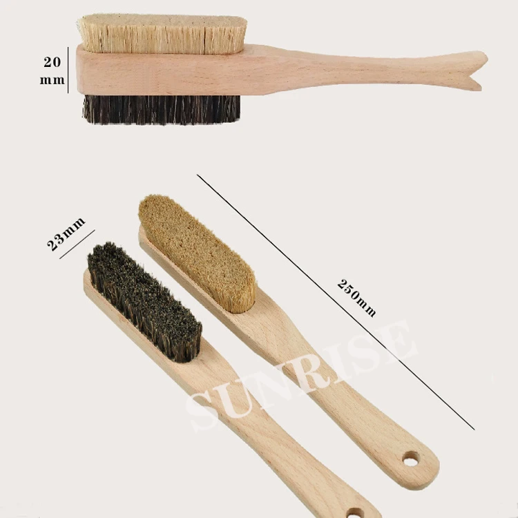 Широко используемая Высококачественная щетка для скалолазания, щетка для боулдеринга с ручкой из Букового дерева для очистки и удобства переноски