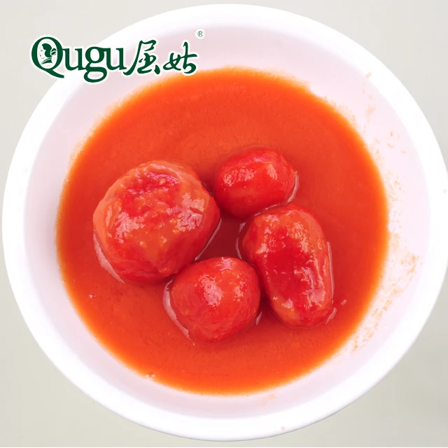 New Season 400g Canned Whole Peeled Tomato in Tomato Nature Sauce