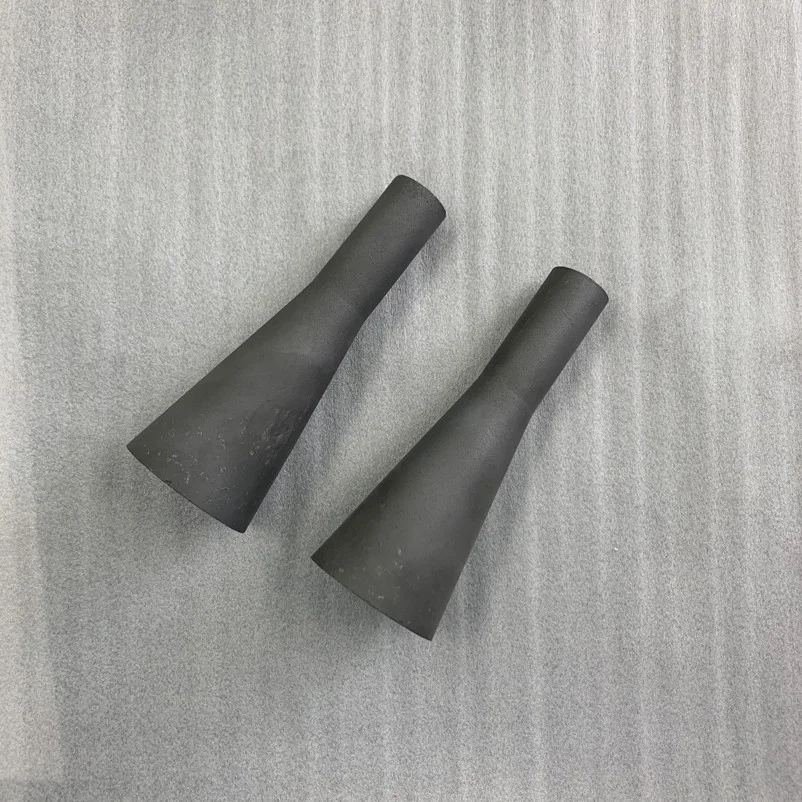 Good wear resistance sic silicon carbide ceramic conical nozzle for metallurgy