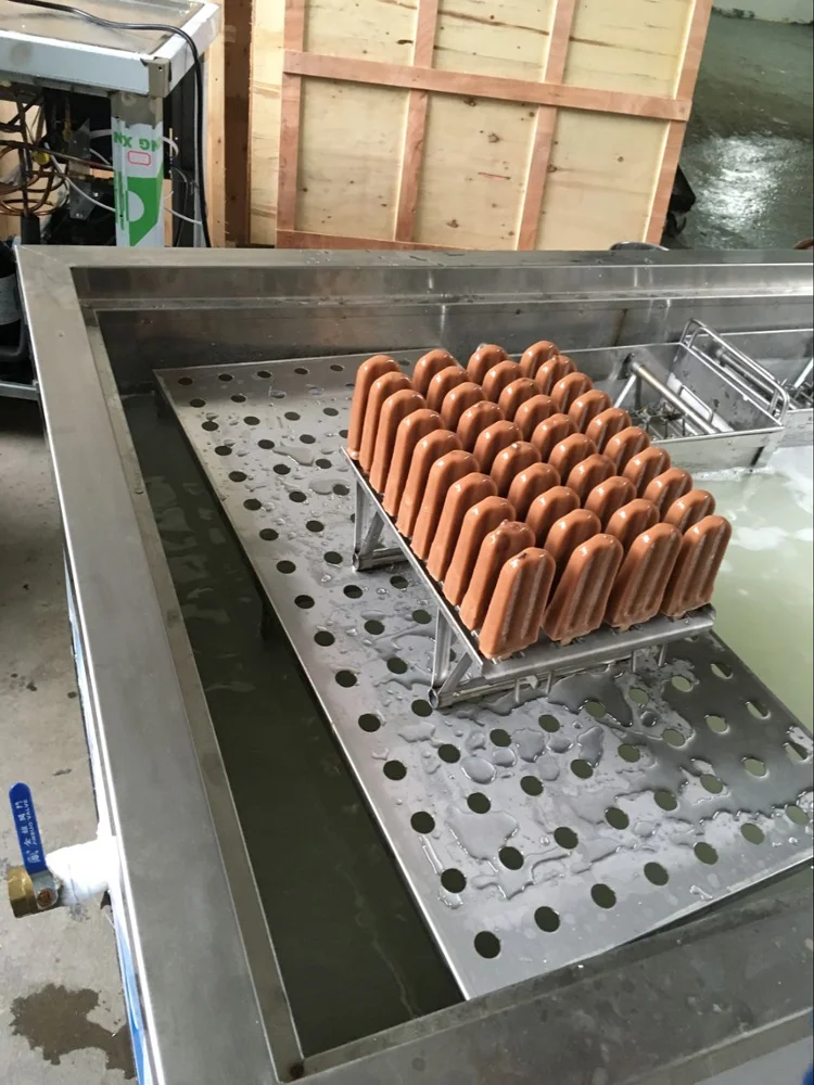 OEM Commercial 6 Molds 18000 Pcs Popsicle Sticks Ice Cream Machine for Sale