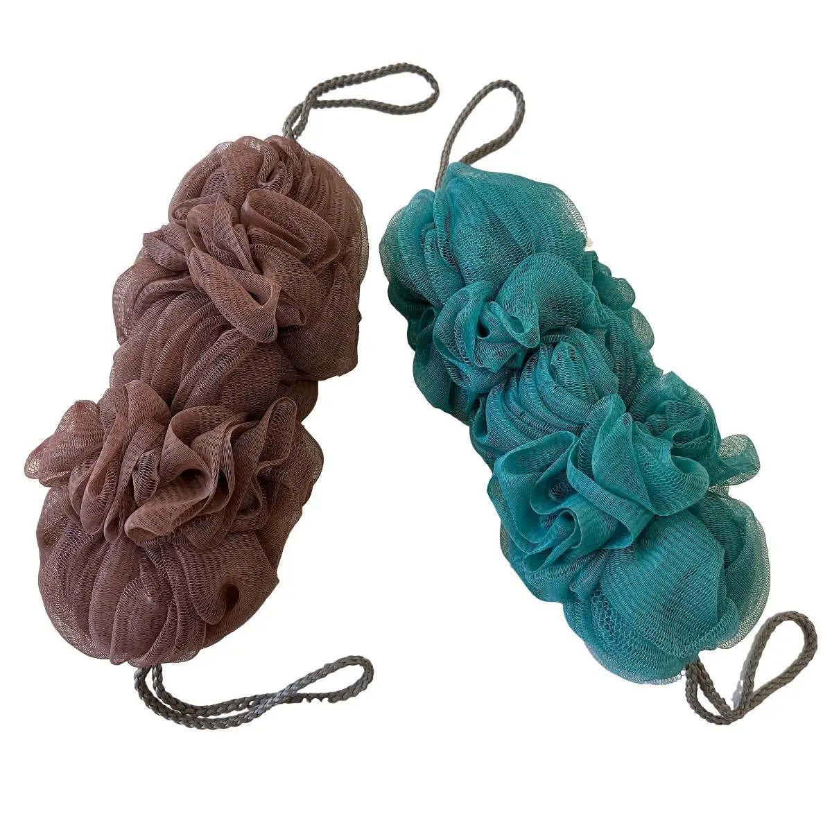 Длинные сетчатые щетки для мытья спины