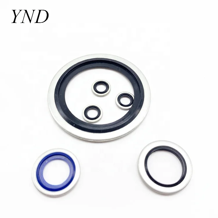 Stable Quality Solvent Resistance Bonded Sealed Composite Gasket with Metal Bonded Washer