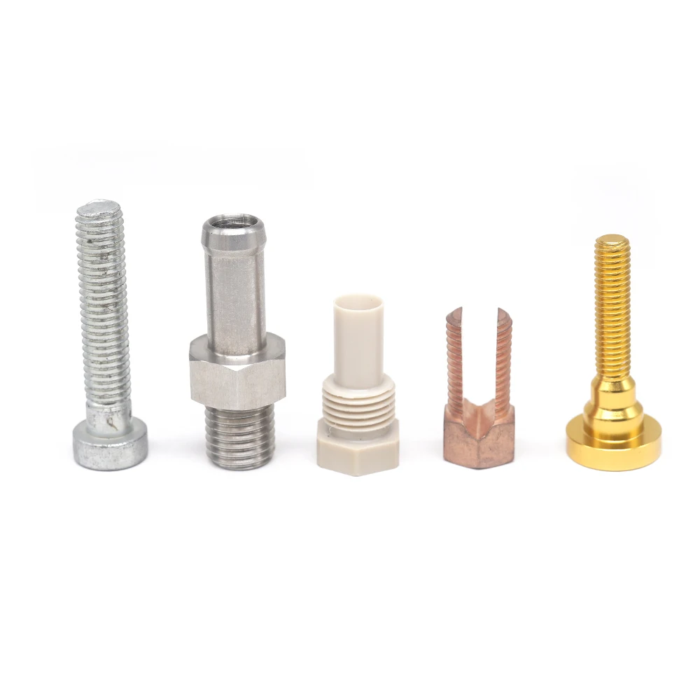 custom hardware part screw Industrial 304 316 Stainless Steel Brass aluminum screw