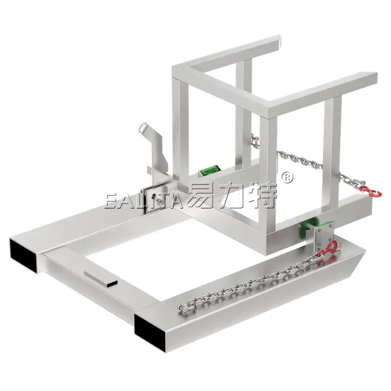 Forklift Wheelie Bin Tipper for 240L Plastic bins F-FWE24