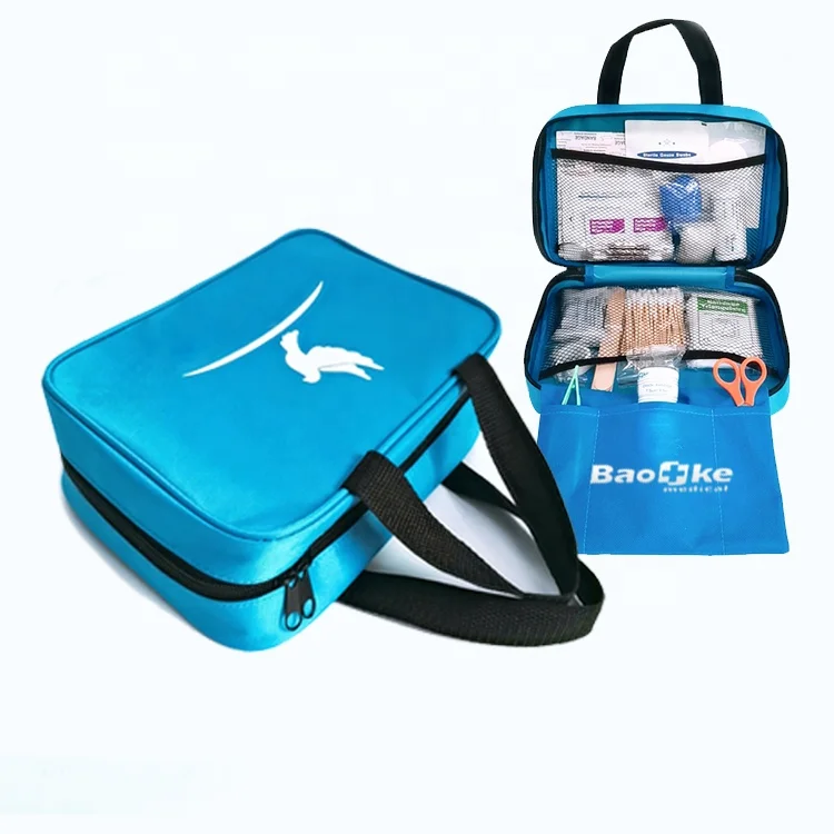 Custom Medical Home Empty Waterproof Medical Travel Nylon First Aid With suppliers for Emergency outdoor survival kit Bags box