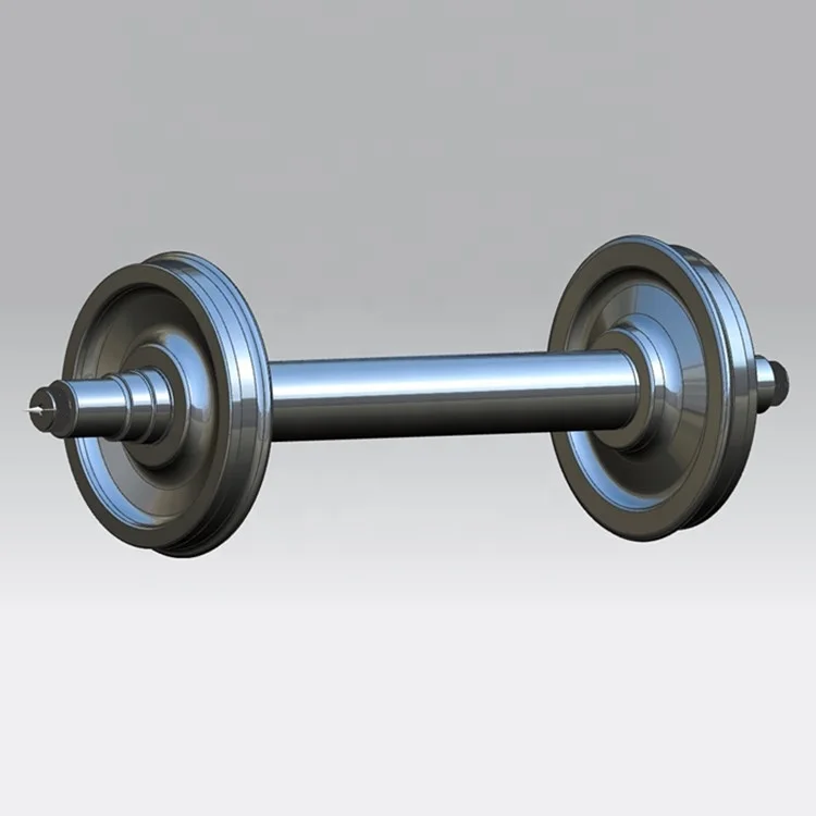 Standard used railway wagon wheel set for hot sale