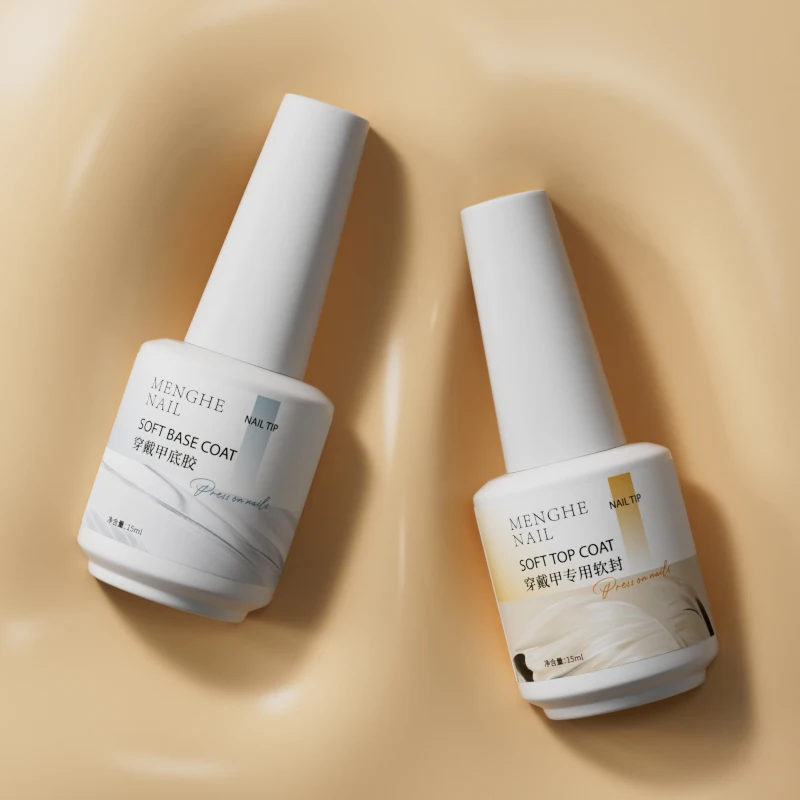 MH Artificial nails use no wipe top coat base coat manicure set for nail making machines raw materials for nail printer UV LED