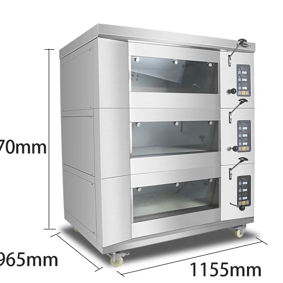 Professional electrical baking oven infrared electrical baking commercial Pizza Oven croissant