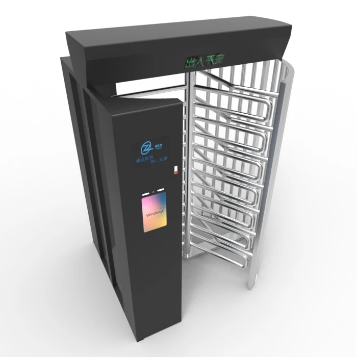GYM accessc control Security gate Face Recognition Full Height Turnstile Gate
