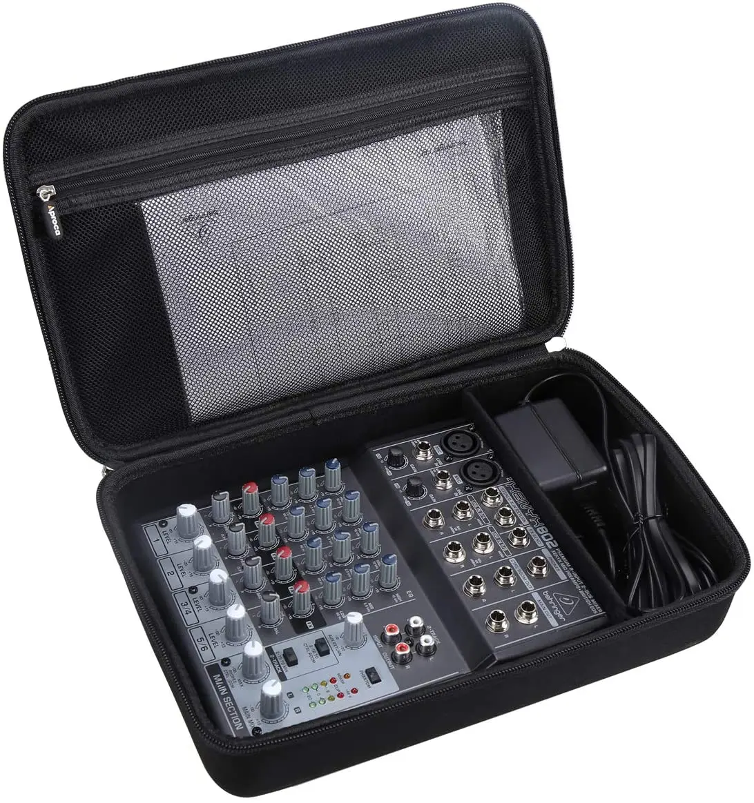 Жесткий Дорожный Чехол для Behringer Xenyx 802 Premium 8-вход 2-Bus миксер