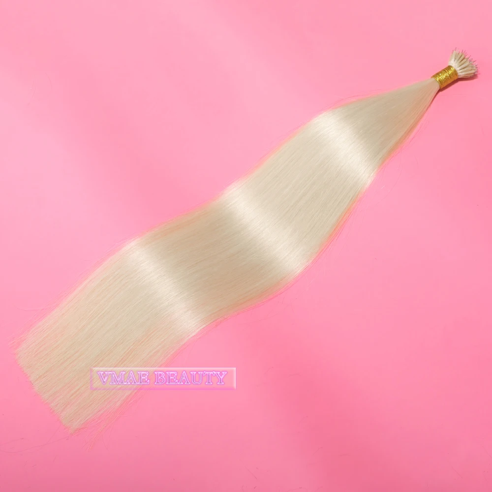 Chinese Factory Directly 13 A Russian Hair Super Double Drawn Nano Ring cuticle aligned hair Nano Hair Extensions