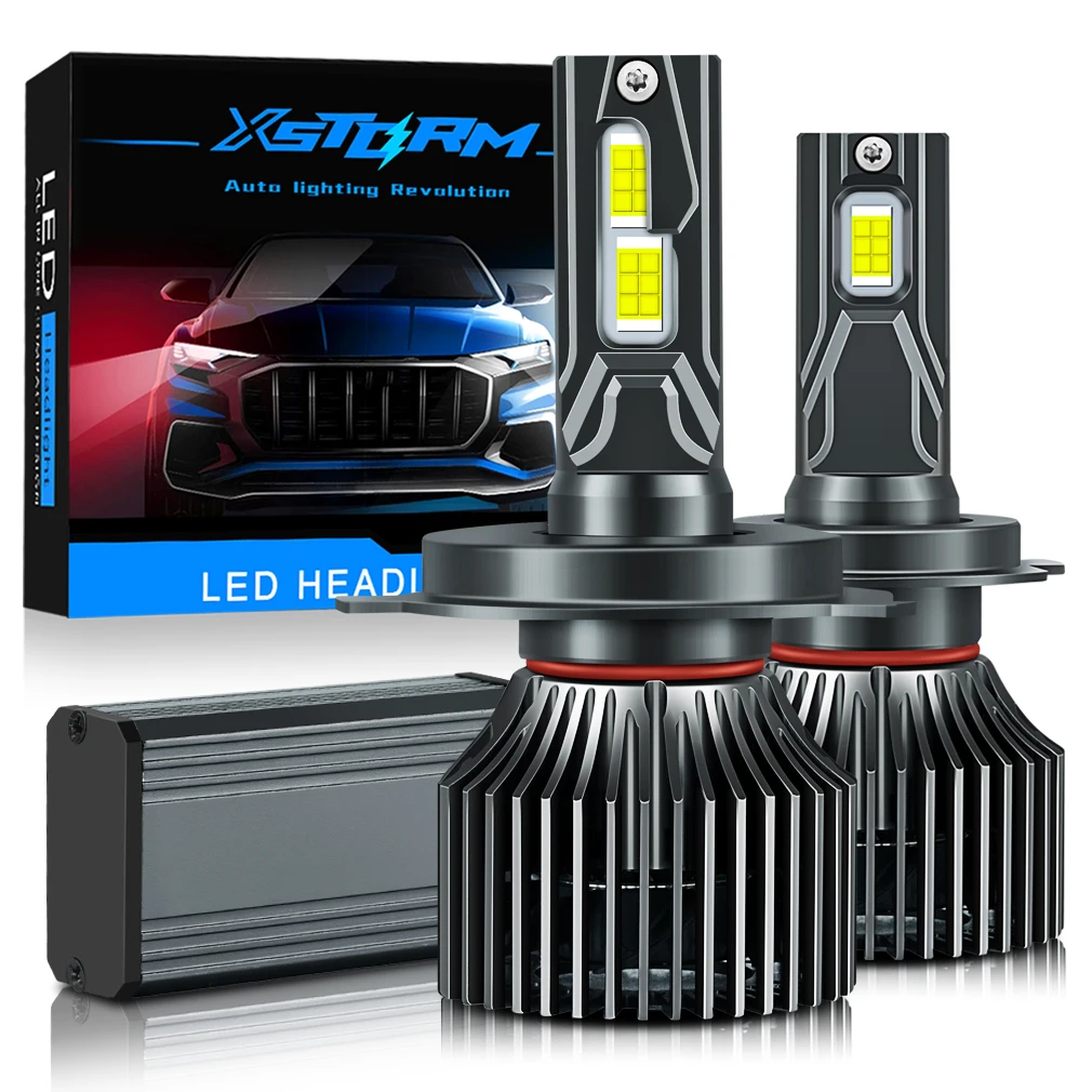 Auto Lighting Systems 120W 22000LM H7 Bulbs Headlights Lamp H1 H4 H11 9005 9006 Car Led Headlight 9004 9007 H13Bulb Canbus 6000k