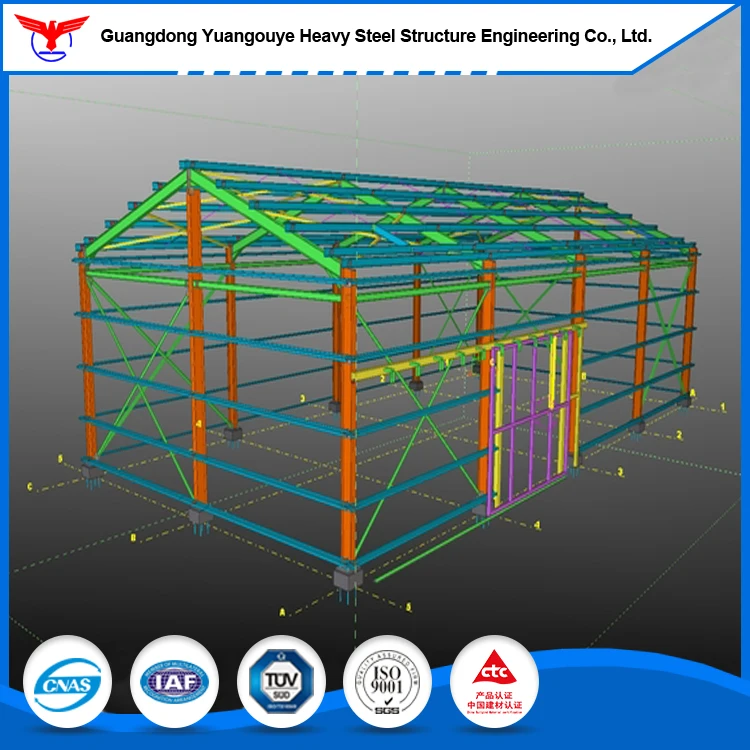 China Supply Fast Construction Industrial Steel Warehouse Building