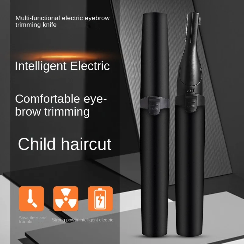 Electric eyebrow trimming knife multi-functional washable eyebrow shaving knife do not hurt the skin shaving razor