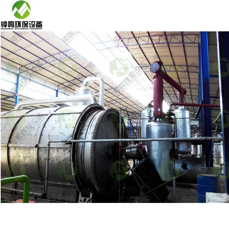 Automatic Waste Oil Recycling to Diesel Machine