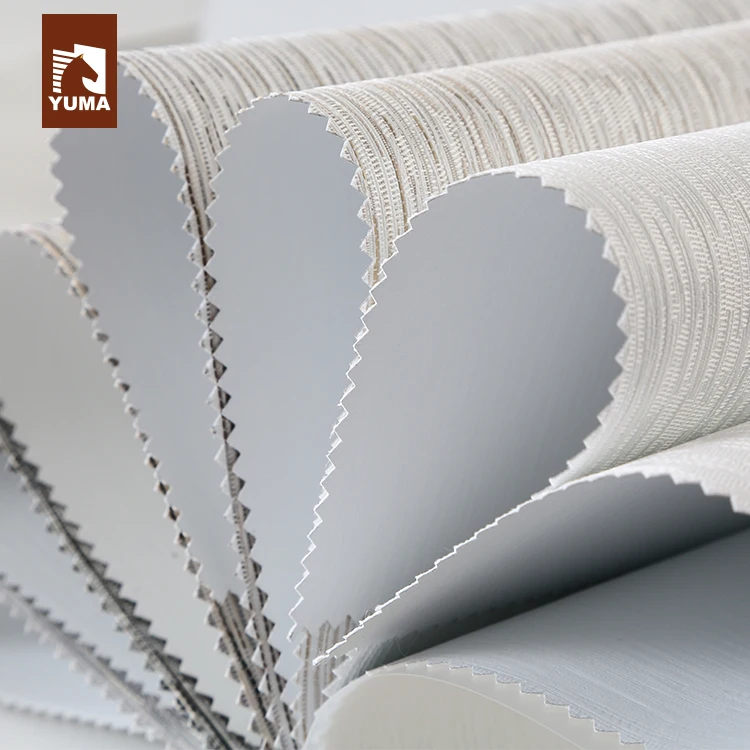 foam coating blackout roller blind fabric