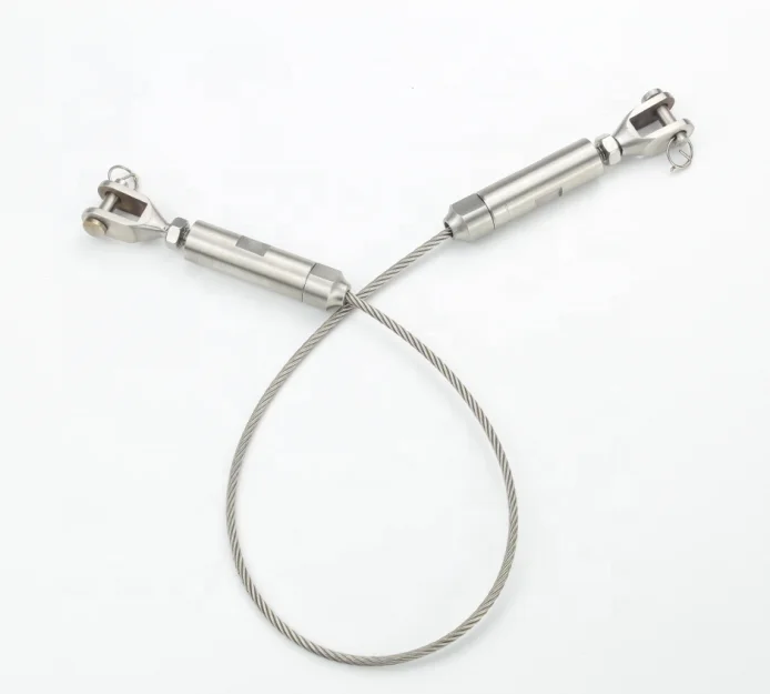 Swageless Stainless Steel Cable Tensioner Clamp Hardware For Cable Railing System Post