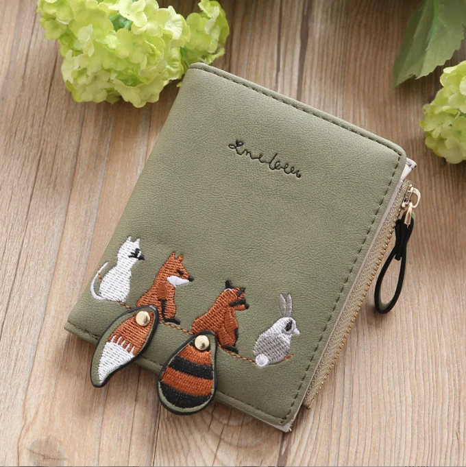 Cute folding mini fashion personalized zero wallet money bag