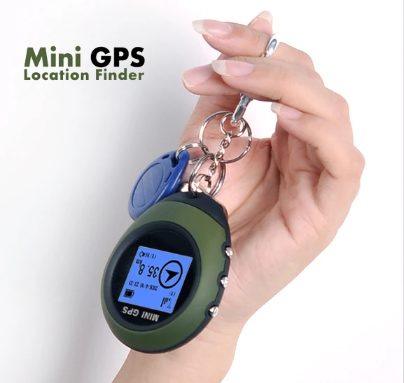 Портативный брелок для ключей с мини-GPS-навигацией и USB-зарядкой спорта на открытом воздухе