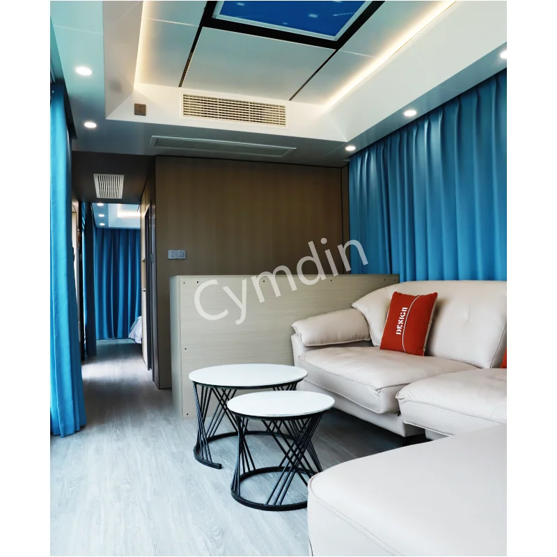 Cymdin Chinese Style Prefab Space Capsule House Steel Structure Sleep Pod Outdoor Villa Bed Cabin Hotel Container Home Design