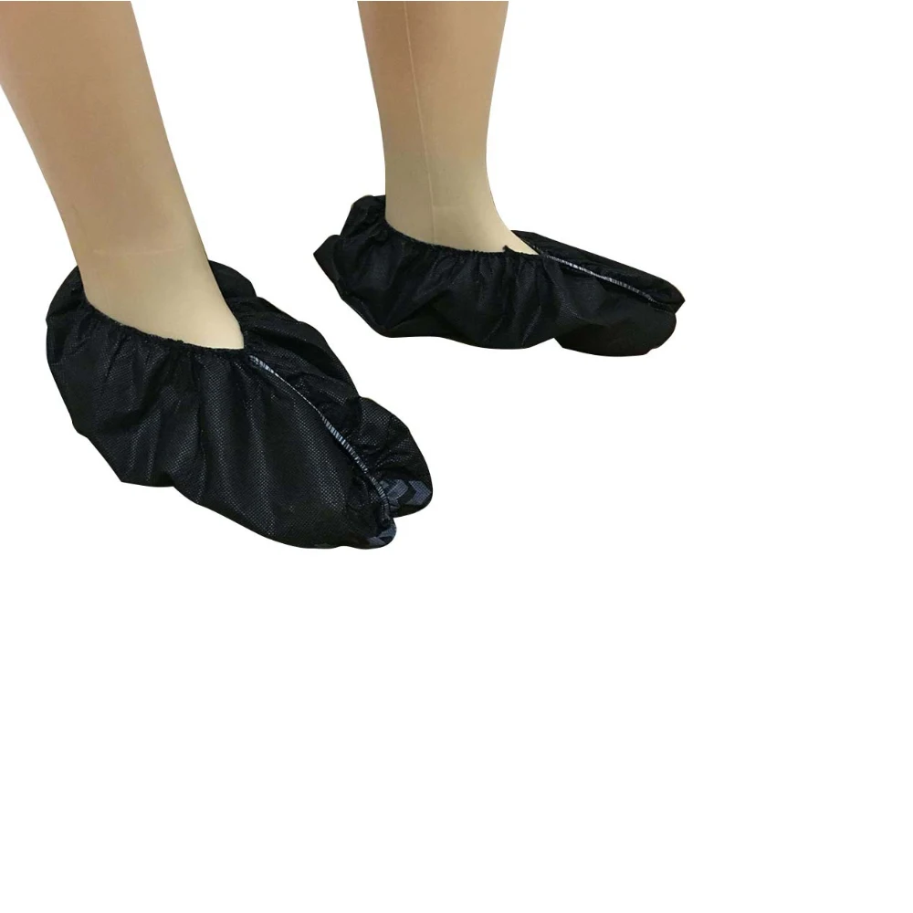 Wholesale Factory Direct Non-woven Shoe Cover Non Slip Waterproof Dust-resistant Medical Shoe Covers in Capsule