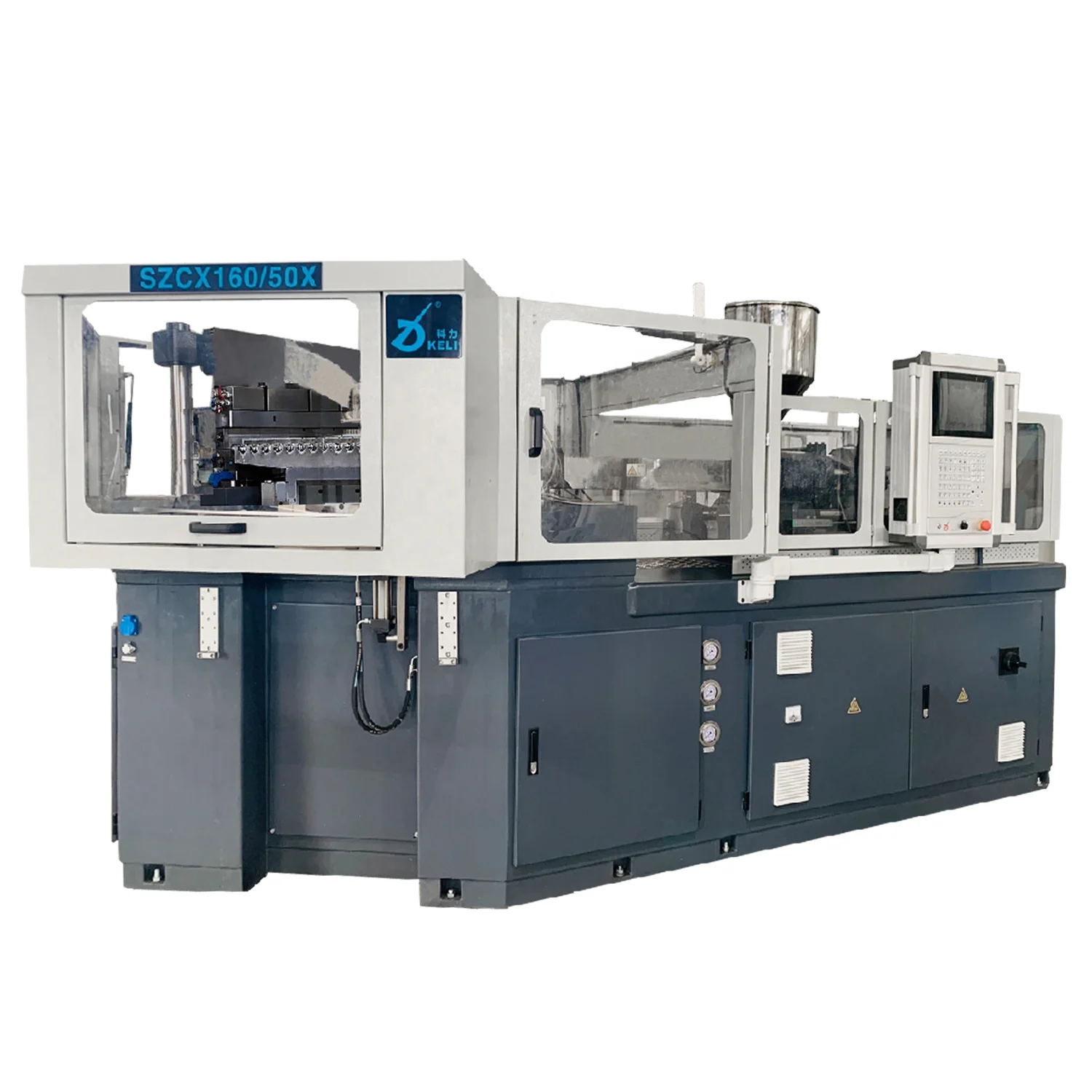 HDPE,PP high level one step full automatic European style injection blow molding machinery for plastic bottles and jars