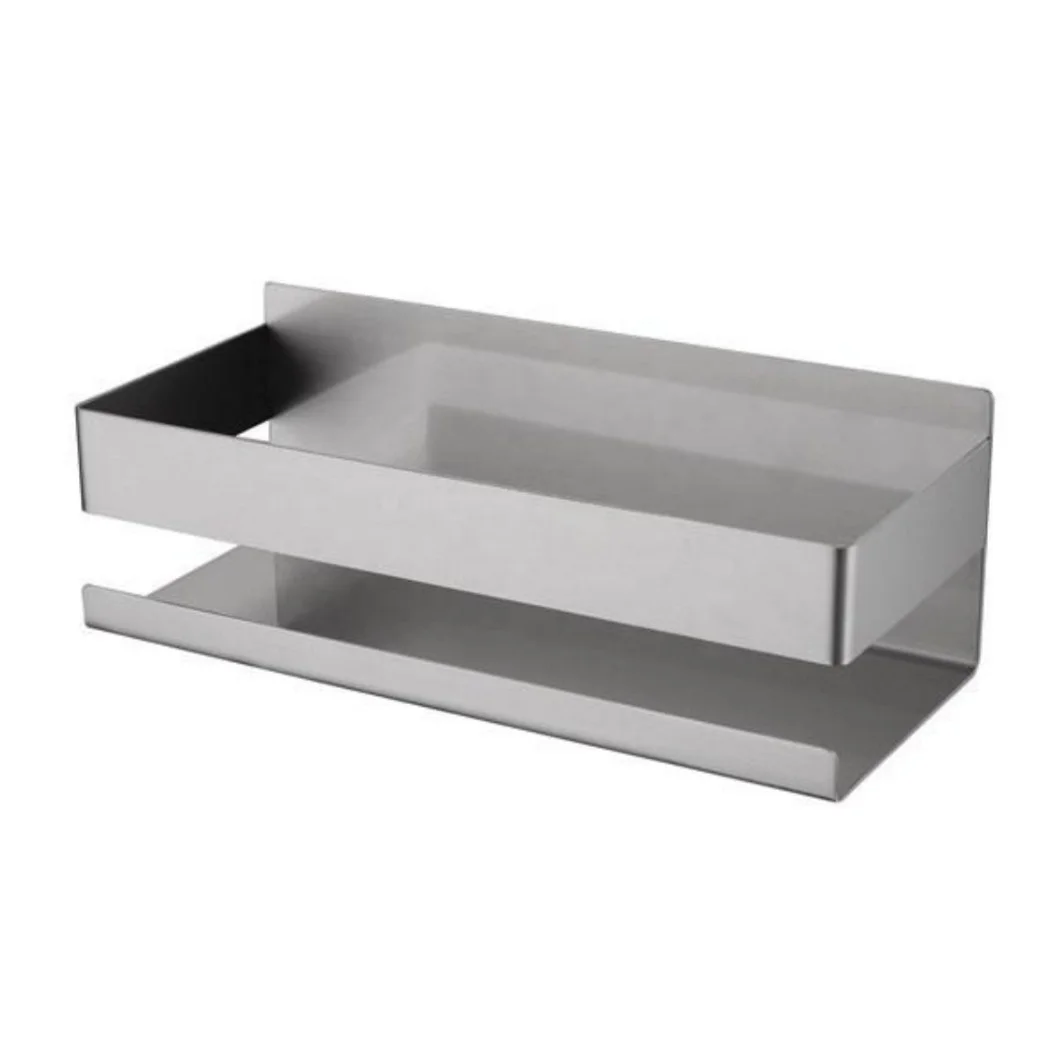 Shower Caddy Matte Black Bathroom Shelves Hardware Rack Accessories Corner Shelves Kitchenware Wall Mounted Shelf