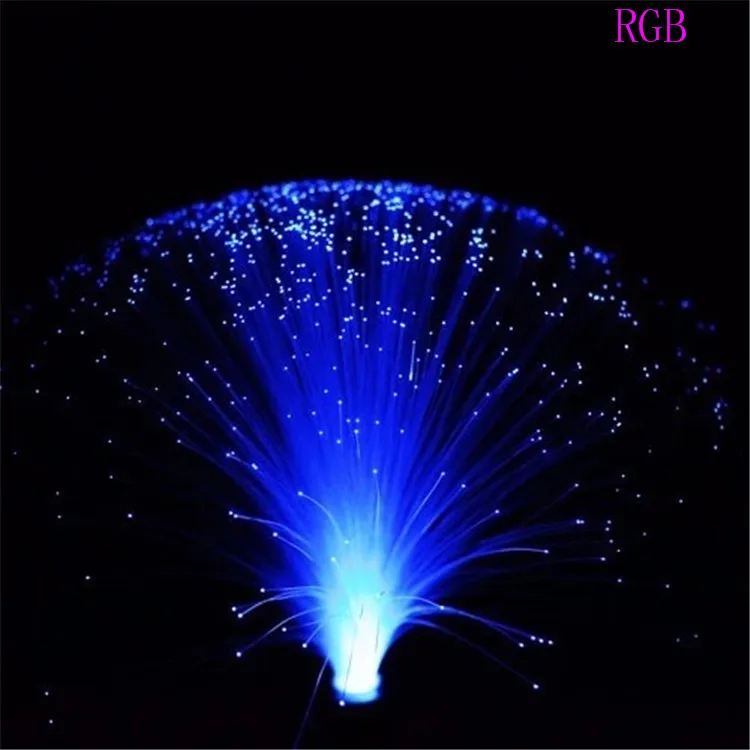  Цветная (RGB) фестиваль День съемки посвященной дню Святого Валентина Свадебная вечеринка украшения дома LED оптическое волокно