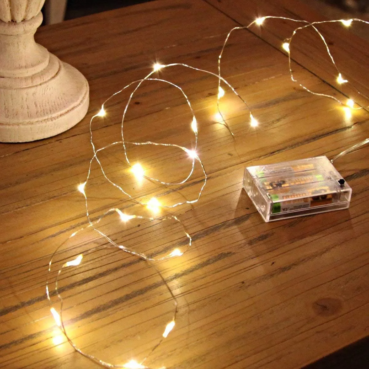 Cross-border new battery box USB copper string lights cake decoration gift led Christmas wire