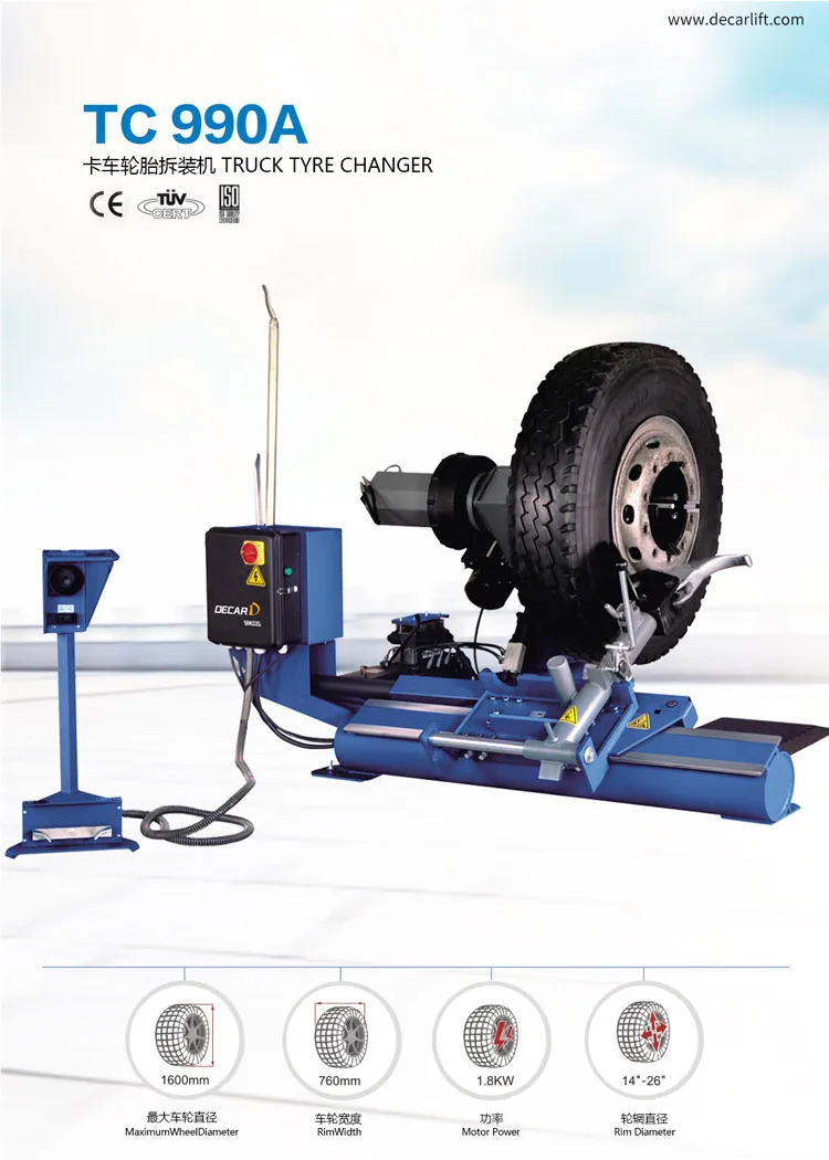 best price automatic truck tire changer for sale with CE