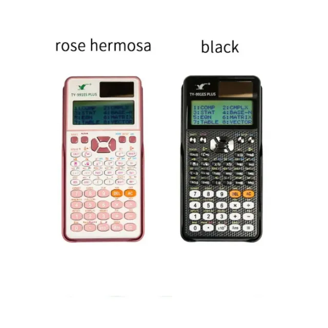 991ES Plus mini cute calculadoras Big LCD display scientific calculator made in China in low price