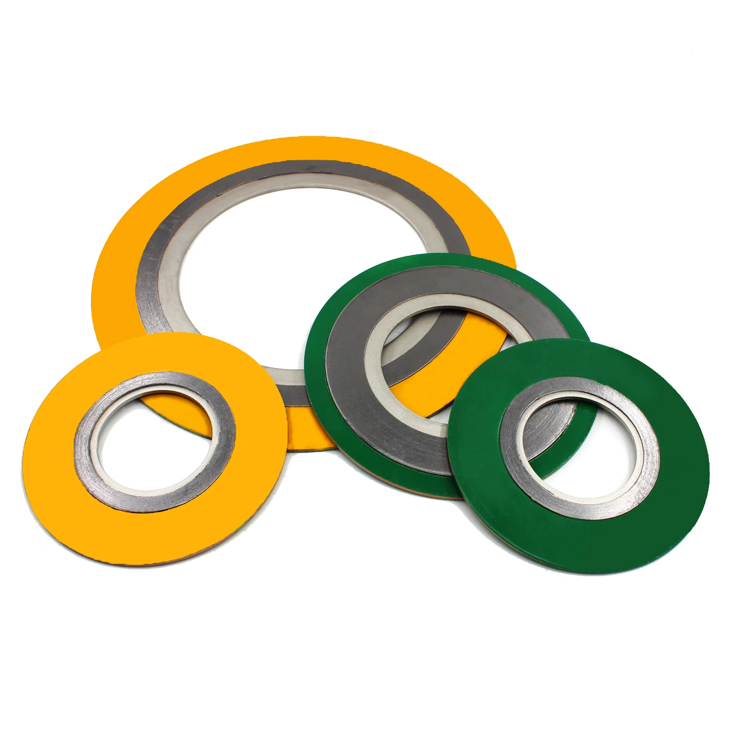 Ss316 Inner and Outer Ring Graphite Filled Metal Spiral Wound Gasket O Ring Metal Industrial Seal Metallic Carbon Steel Gasket