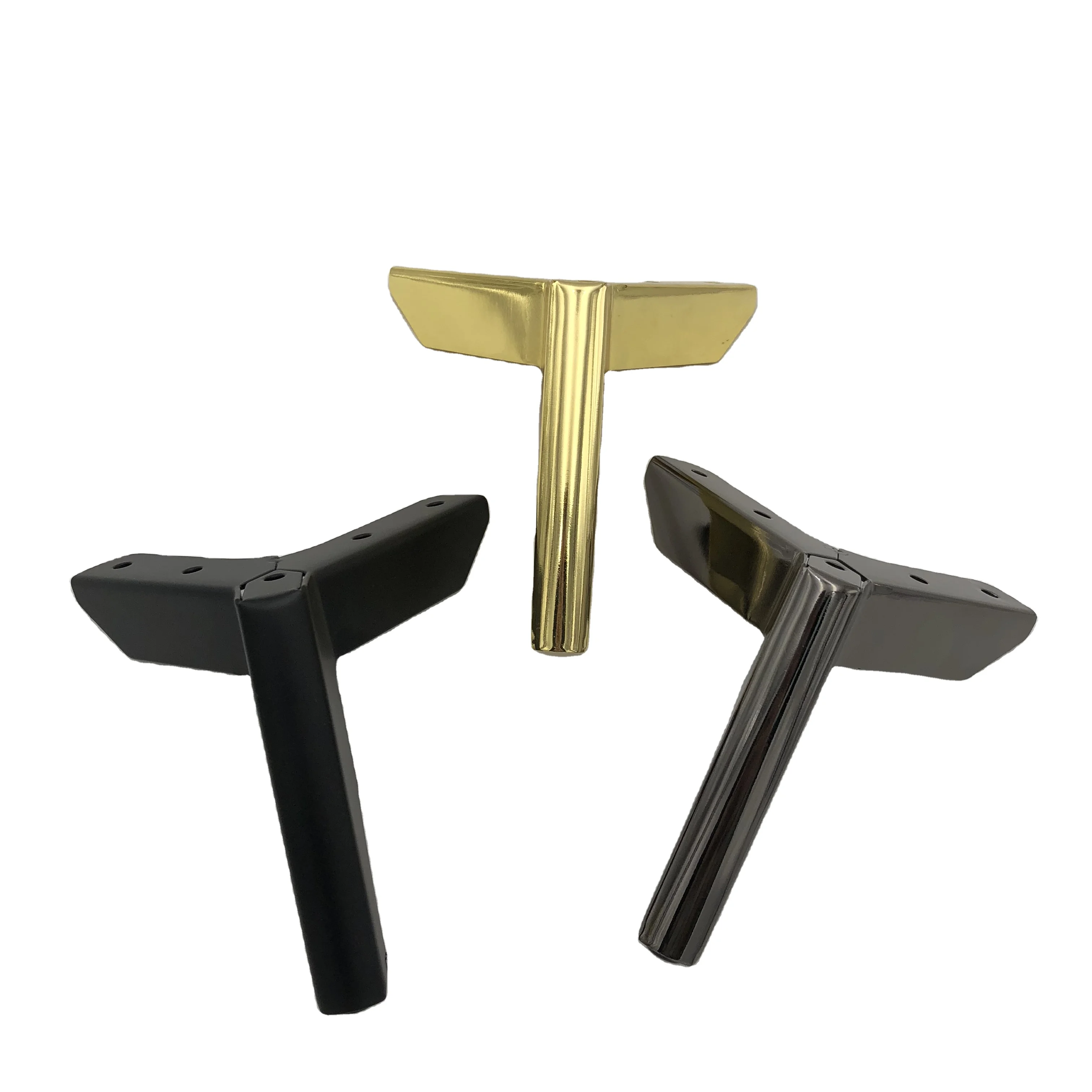 YJY Wholesale Furniture Hardware Accessories  Sofa LEGS  Metal Cabinet Feet TABLE LEGS