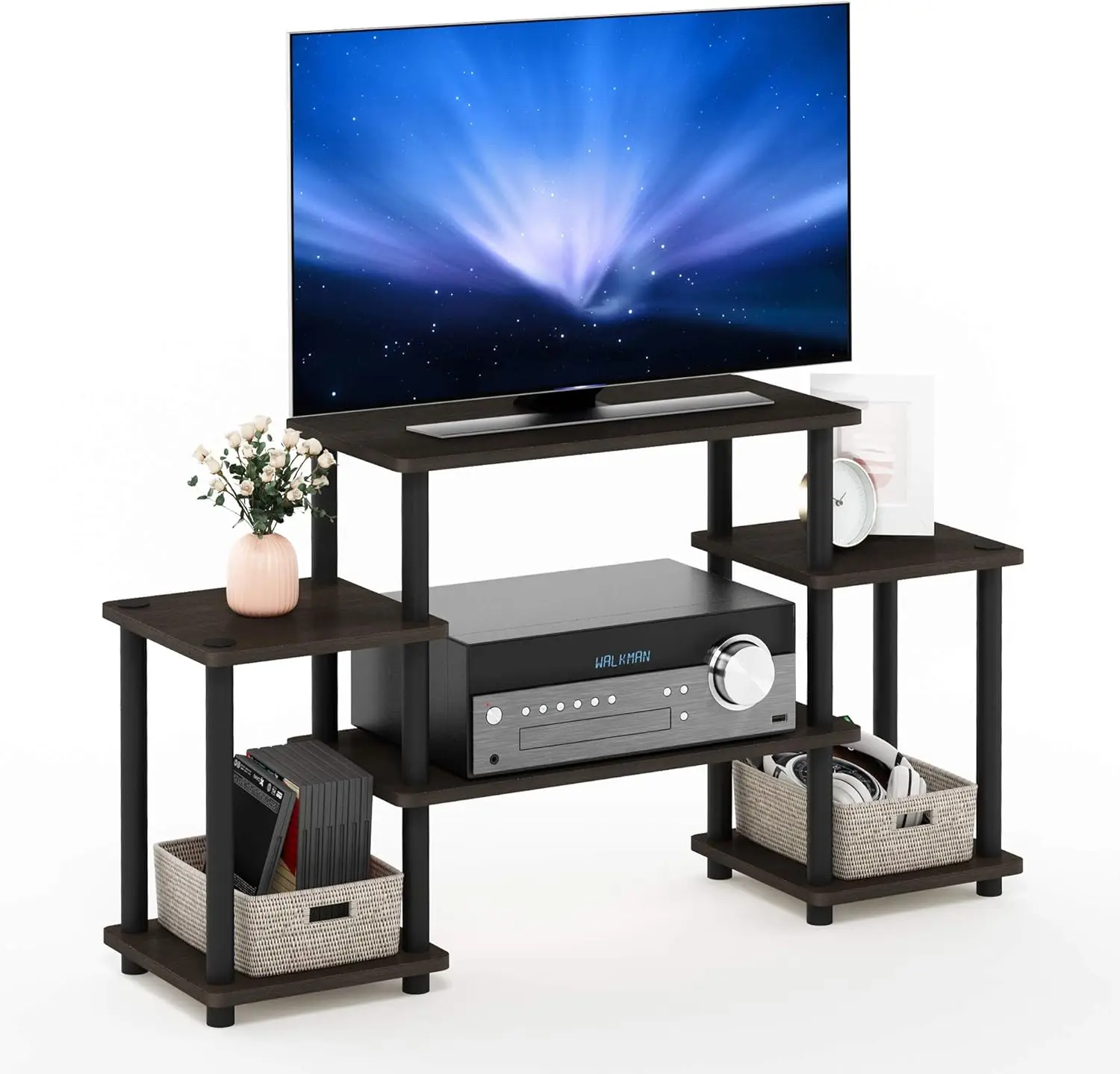 Entertainment TV Stands Modern Luxury Rectangular  TV Stand Living Room TV Cabinet