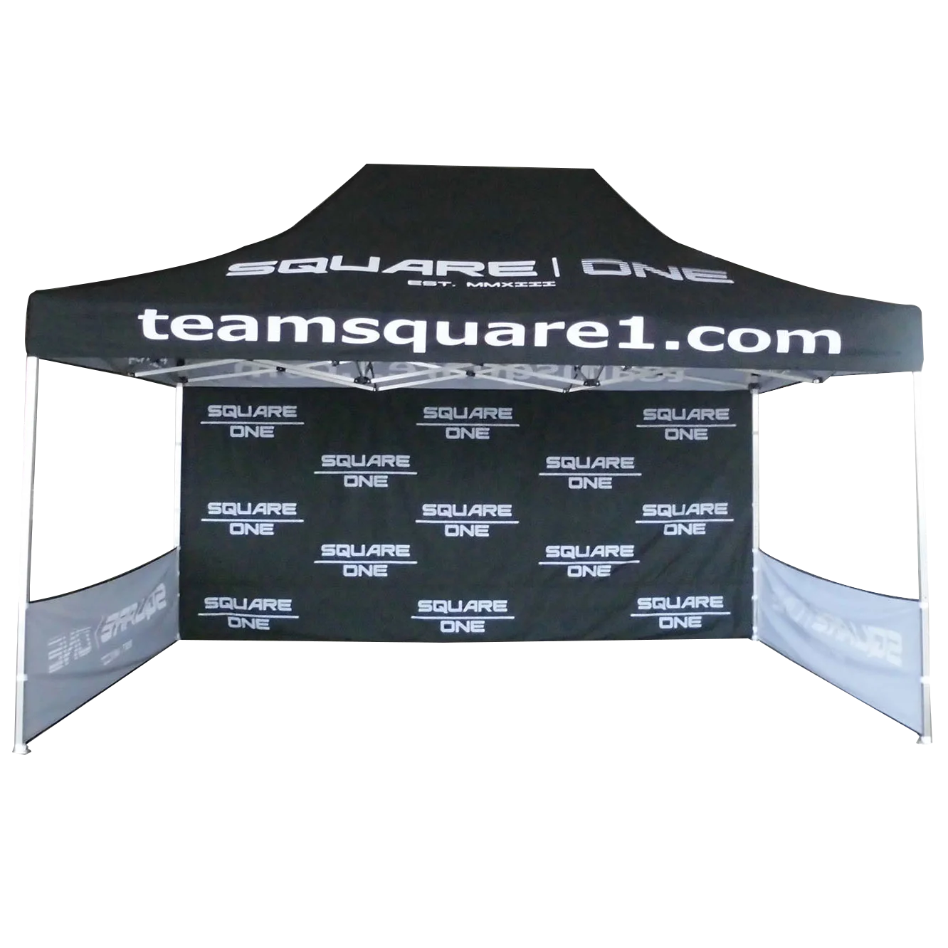 Industrial Commercial Marquee With Sidewall For Europe Market Trade Show Custom Tent With Logo 10 X 10