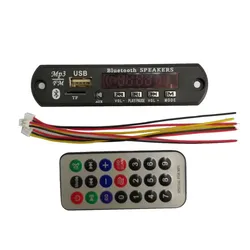 Плата декодирования MP3 модуль Bluetooth с усилителем мощности 2x40 Вт аудио декодер USB кардридер цветной экран