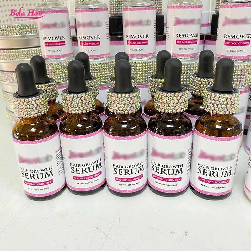 Natural Hair Oil Growth Custom Logo Herbal Hair Treatment Oil Hair Growth Serum