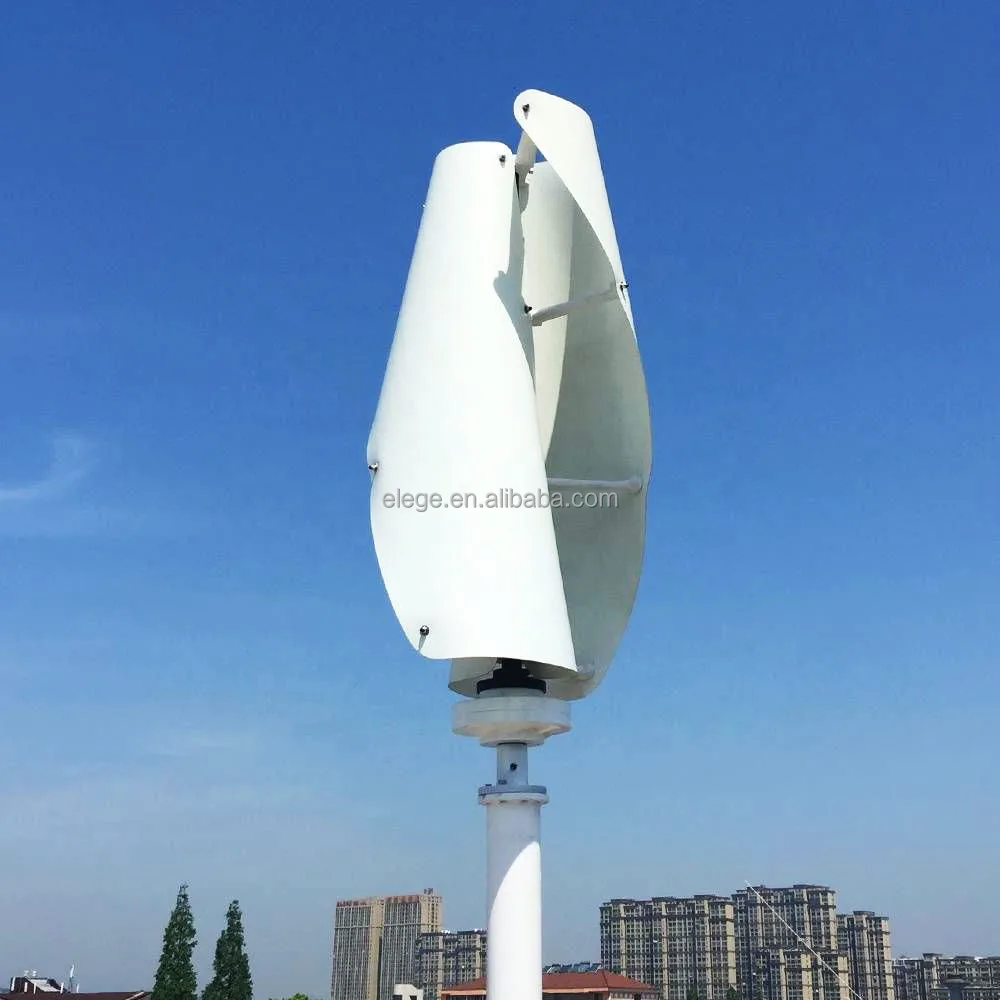 Eolica Generator 1KW 2KW 500W Small Wind Turbine Vertical Windmill Naturl Renewable Free Energy Power Hybrid Wind Turbine System