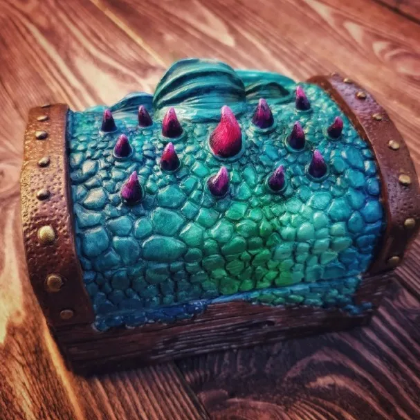 Wowei Dungeons and Dragons RPG Dice Monster DND коробка аксессуары лоток для хранения кубиков
