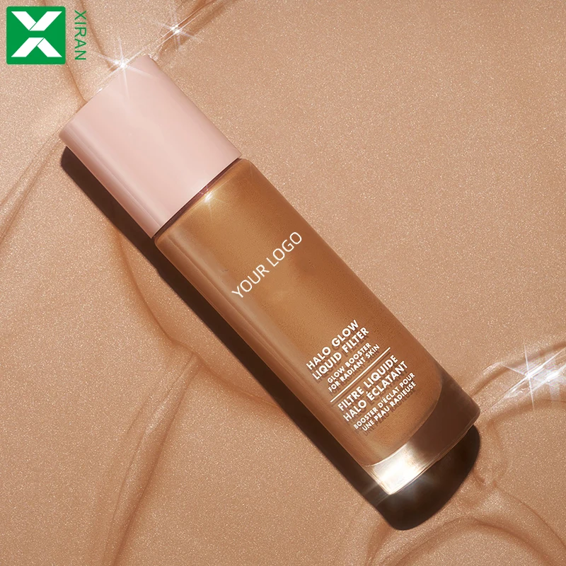 Liquid Highlighter Private Label Body Makeup Glitter Body Glow Liquid Highlighter Cream Body Shimmer Oil