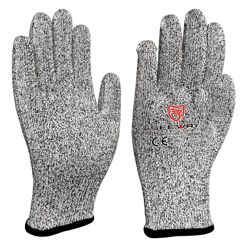 Seeway Cut 5 Resistant Knife Proof Gloves